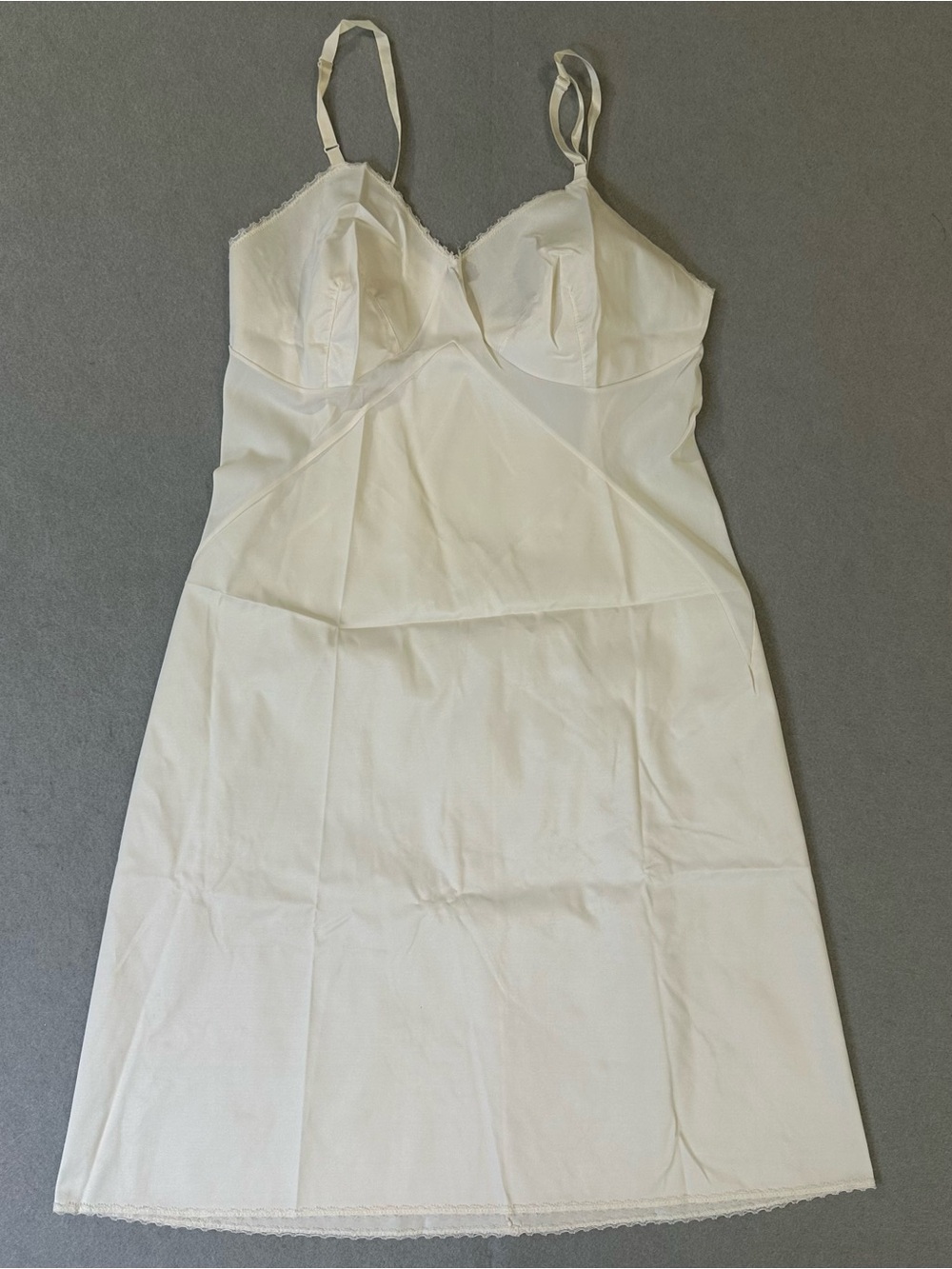 Vintage Classic Cream Slip Dress - Women Intimates & Sleepwear